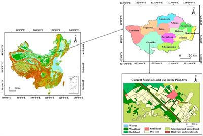 Sustainable Research of Land Optimization in a Semiarid Sandy Area Based on Soil Moisture Characteristics